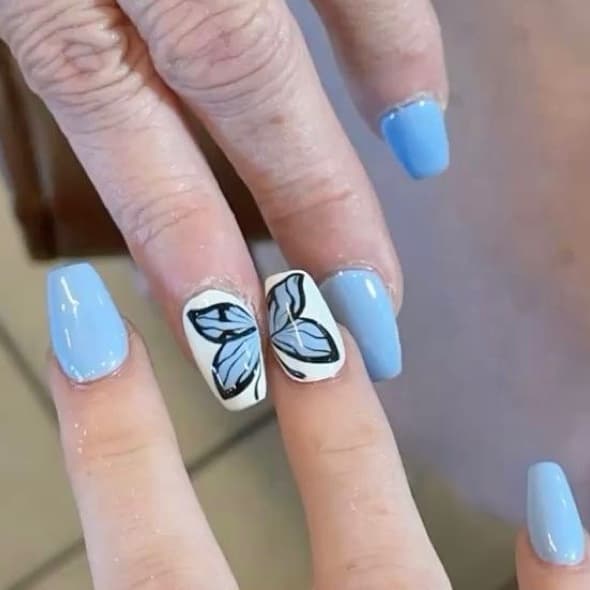 Bring ya Momma (short/medium) at Nayaa’s Nails in La Moille, IL